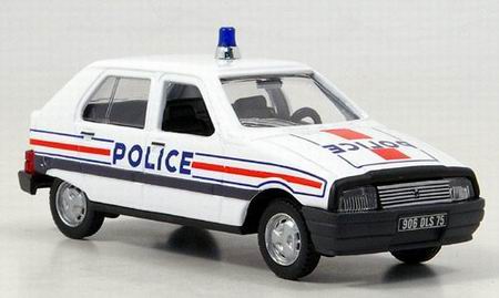 Модель 1:43 Citroen Visa, Police Frankreich