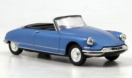 Модель 1:43 Citroen DS 19 Cabrio - blue met