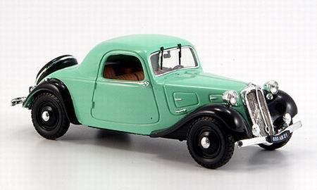 citroen traction 7b faux cabrio - green 149581 Модель 1:43