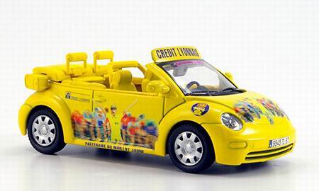 volkswagen new beetle «credit lyonnais» tour de france 149689 Модель 1:43
