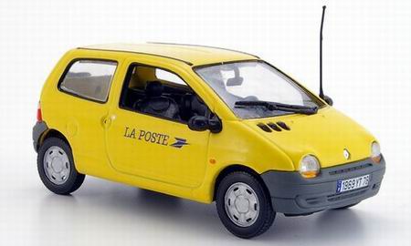 Модель 1:43 Renault Twingo «La Poste» - yellow