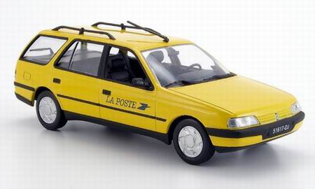 Модель 1:43 Peugeot 405 Break «La Poste» - yellow