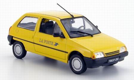 Модель 1:43 Citroen AX «La Poste» - yellow
