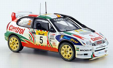 Модель 1:43 Toyota Corolla WRC №5 «Castrol» Safari-Rally (Carlos Sainz - Luis Moya)