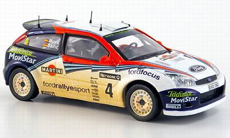 Модель 1:43 Ford Focus WRC №4 RAC Rally