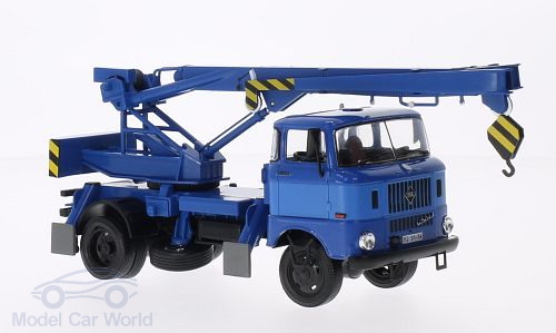 ifa w50 adk 70-0, kranwagen - blue 203131 Модель 1:43