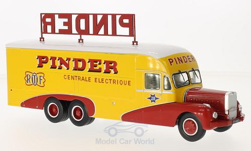 Модель 1:43 Bernard 28 «Pinder» цирковой - red/yellow