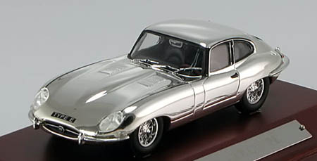 Модель 1:43 Jaguar E-Type Coupe - chrome