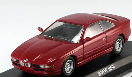 Модель 1:43 BMW 850i - dark red