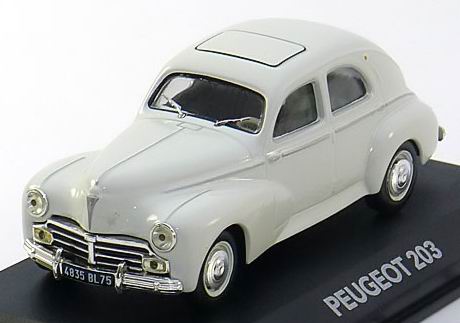 Модель 1:43 Peugeot 203 - light grey