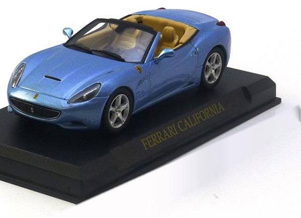 Модель 1:43 Ferrari California Spider 2008 light blue metallic