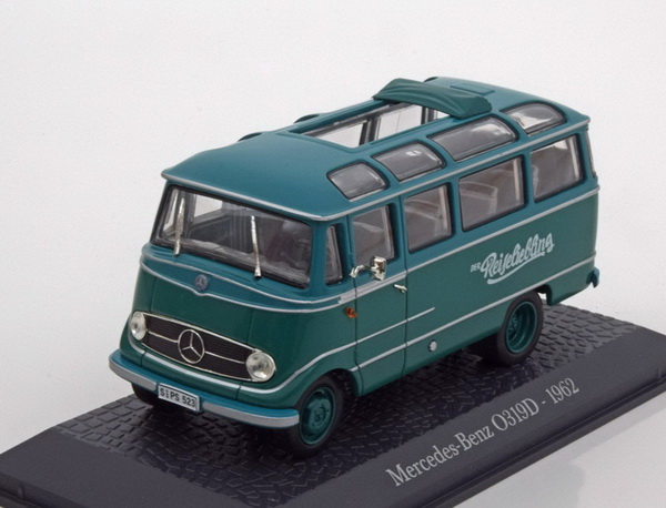 Модель 1:43 Mercedes-Benz O 319D - green/blue