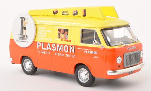 FIAT 238 "PLASMON" - yellow/orange AF003 Модель 1:43