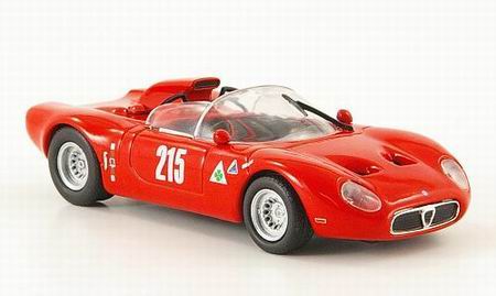Модель 1:43 Alfa Romeo 33.2 №215 «Fleron» Winner (Teodoro Zeccoli)
