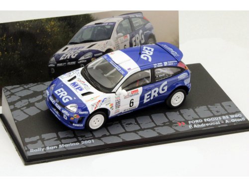 Модель 1:43 Ford Focus RS WRC №6 Rally San Marino (P.Andreucci - A.Giusti)