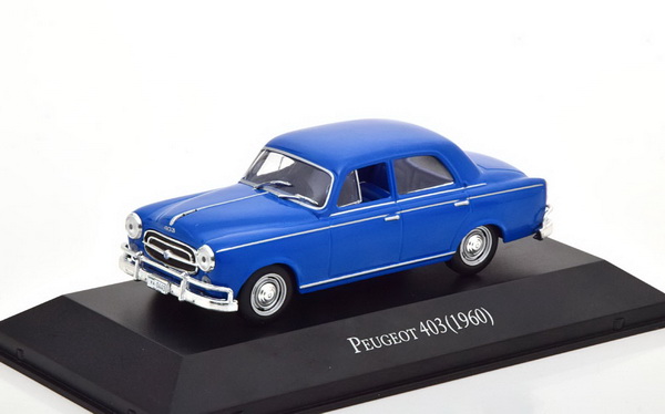 Модель 1:43 Peugeot 403 - blue