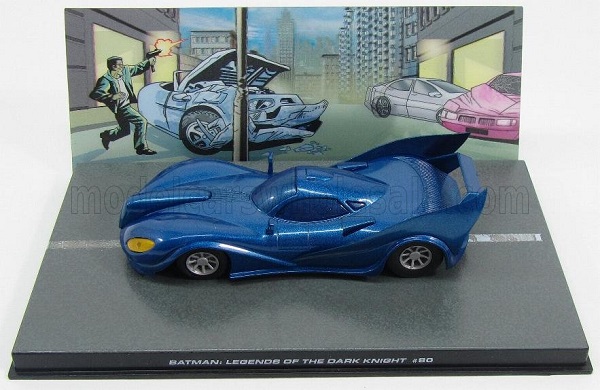 Модель 1:43 BATMAN Batmobile - Legends Of The Dark Knight, Blue Met