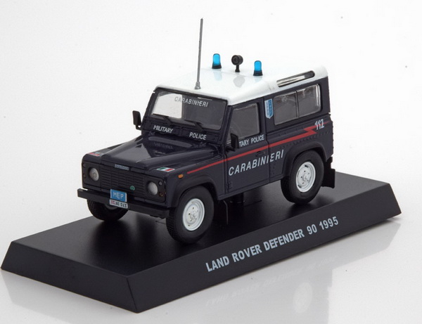 land rover defender 90 «carabinieri» - blue/white CC009 Модель 1:43