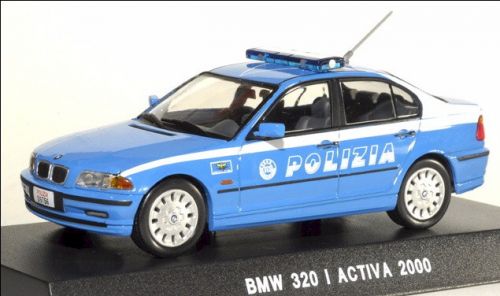 Модель 1:43 BMW 320i Activa 2000 «Polizia» - blue/white