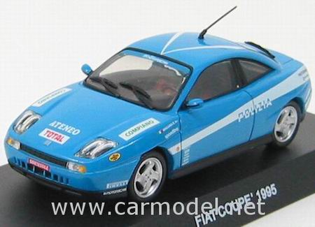 fiat coupe squadra corse polizia - blue ITAPOLC030 Модель 1:43
