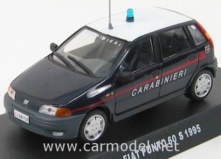 FIAT Punto 60S «Carabinieri» - blue/white C045 Модель 1:43