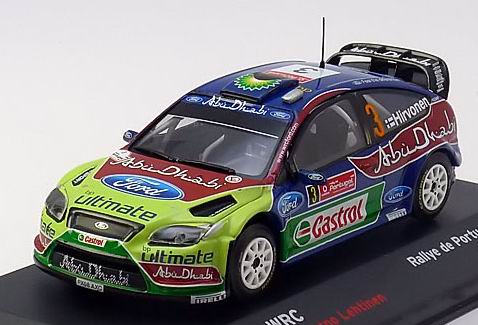Модель 1:43 Ford Focus WRC №3 Rally Portugal (Mikko Hirvonen - Jere Lehtinen)