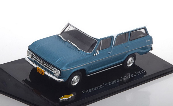 Модель 1:43 Chevrolet Varaneio S Luxe - blue/white