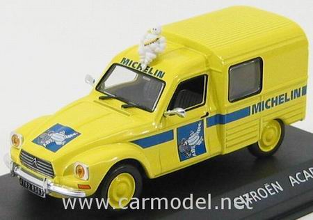 Модель 1:43 Citroen Acadiane Van «Michelin» - yellow