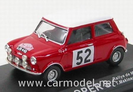 Модель 1:43 Mini Cooper S №52 Winner Rallye Monte-Carlo (Timo Makinen - P.Easter)