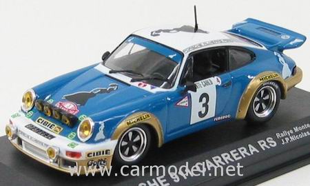 Модель 1:43 Porsche 911 SC 3L №3 «Gitanes» Winner Rallye Monte-Carlo (J.P.Nicolas - V.Laverne)