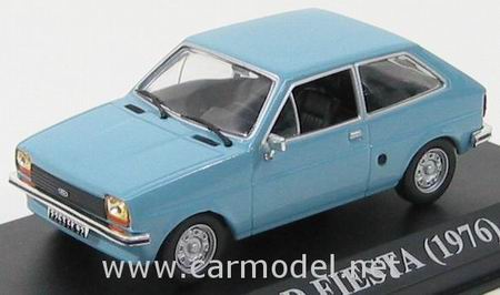 ford fiesta - light blue EDI157 Модель 1:43