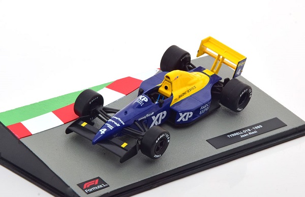 Модель 1:43 Tyrrell Ford 018 №4 (Jean Alesi)