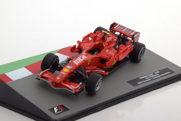 Модель 1:43 Ferrari F-2007 №6 World Champion (Kimi Raikkonen) (Altaya F1 Collection)