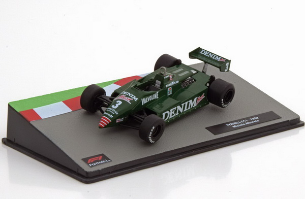 Модель 1:43 Tyrrell Ford 011 №3 (Michele Alboreto) (Altaya F1 Collection)