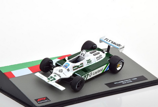 Модель 1:43 Williams FW07B №27 World Champion (Alan Jones) (Altaya F1 Collection)