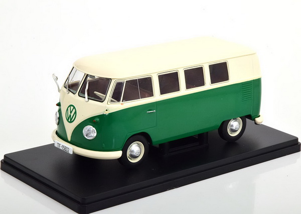 Модель 1:24 Volkswagen T1 Bus - green/white