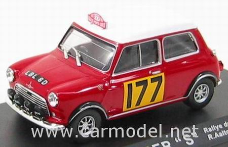 Модель 1:43 Mini Cooper S №177 Winner Rallye Monte-Carlo (R.Aaltonen - Henry Liddon)