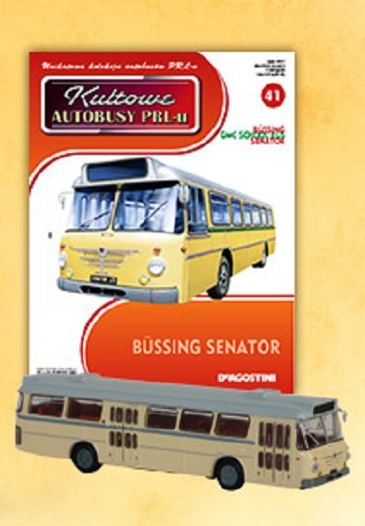 Модель 1:72 BUSSING Senator, Kultowe Autobusy PRL 41