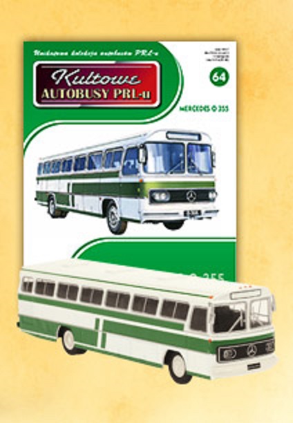 mercedes-benz o 355, kultowe autobusy prl KULA064 Модель 1:72
