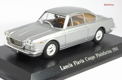 lancia flavia coupe pininfarina - silver LANC005 Модель 1:43