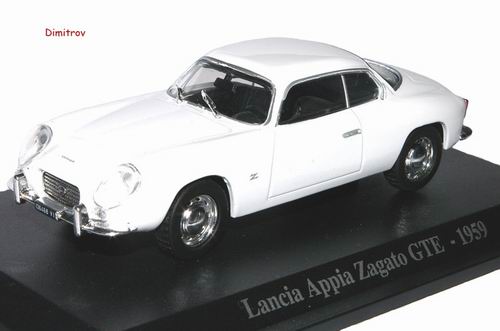 lancia appia zagato gte - white LANC009 Модель 1:43