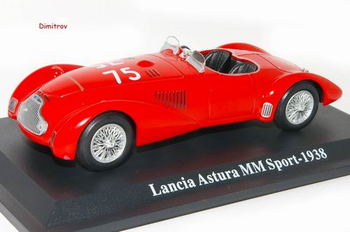 Модель 1:43 Lancia Astura MM Sport № 75 Mille Miglia