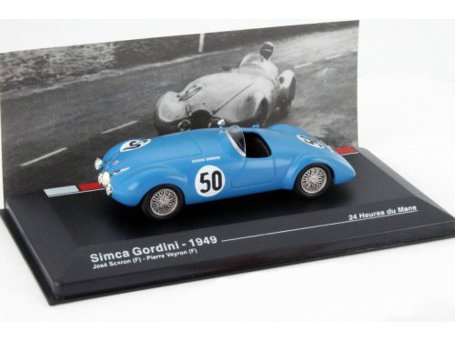 Модель 1:43 SIMCA Gordini №50 Scaron-Veiron Le Mans 1949