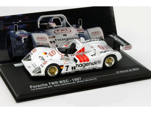 Модель 1:43 Porsche TWR WSC95 №7 Winner Le Mans (Kristensen - Johansson - Michele Alboreto)