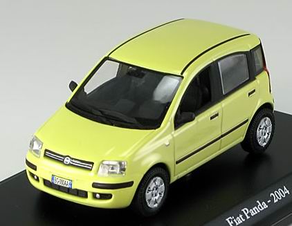 Модель 1:43 FIAT Panda - yellow