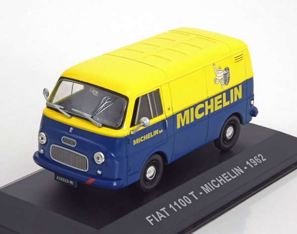fiat 1100 t «michelin» - blue/yellow m66501 Модель 1:43