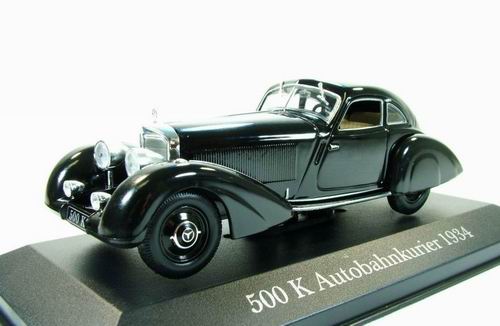 Модель 1:43 Mercedes-Benz 500 K «Autobahn-Kurier» - black