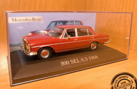 Модель 1:43 Mercedes 300 SEL 6.3 (W109) 1968