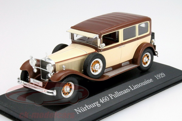 Модель 1:43 Mercedes-Benz Nurburg 460 Pullman - 2-tones beige
