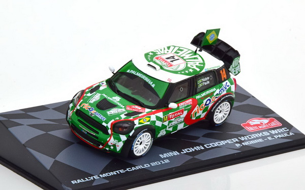 Модель 1:43 Mini John Cooper Works WRC №14 Rallye Monte-Carlo (P.Nobre - E.Paula)